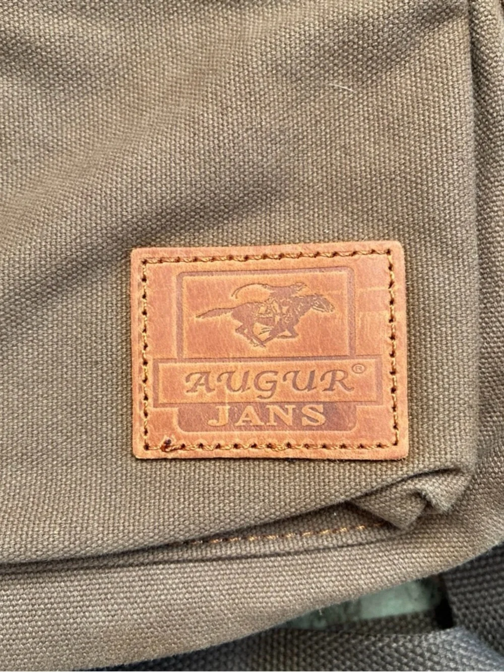 Augur Strauss & Co. JANS canvas backpack, NWT